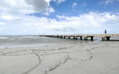 El muelle de El Cuyo