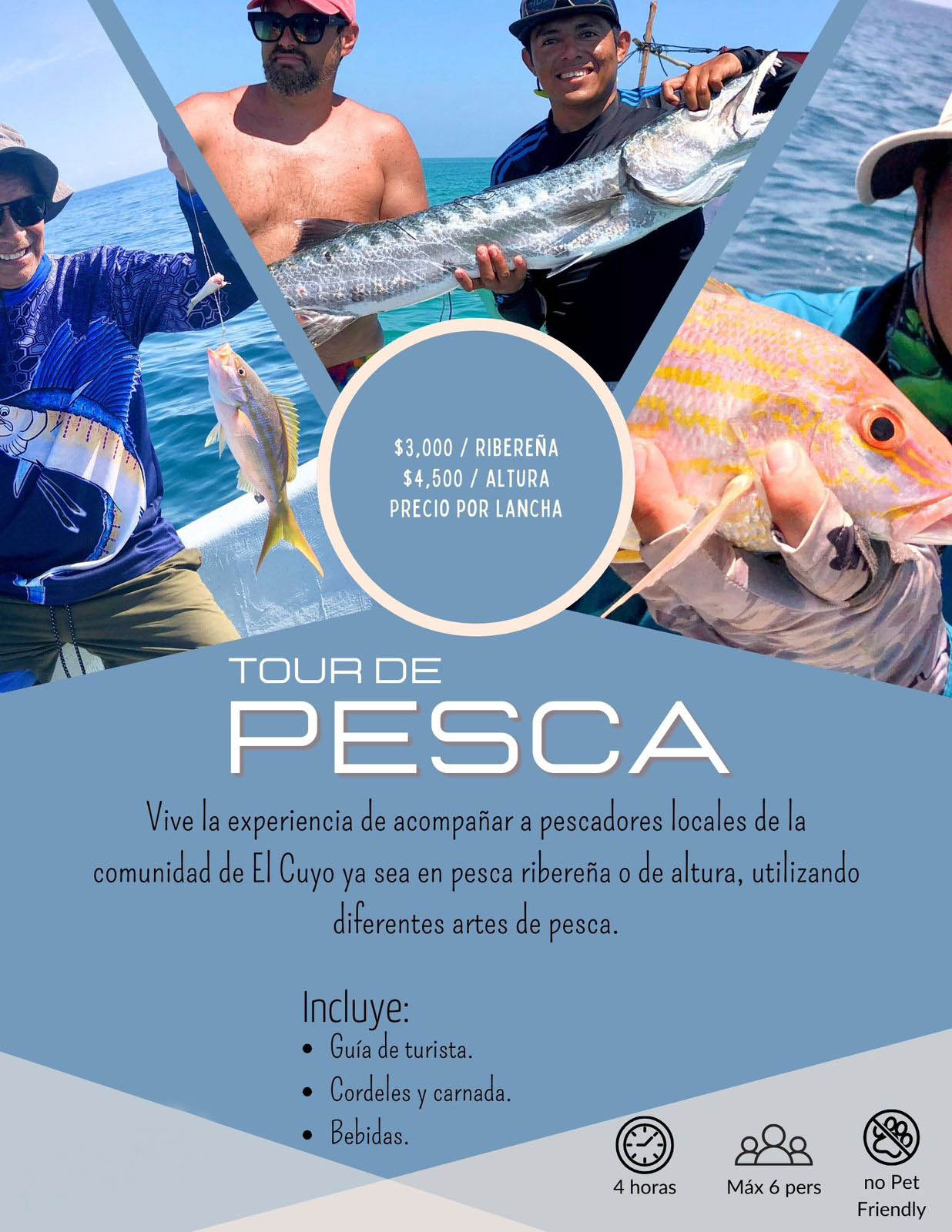 tiurs pesca el cuyo